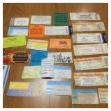 Cleveland Ohio Venue Concert & Event Ticket Stubs