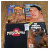 Vintage WWF Magazines and WrestleMania Program