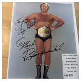8x10 Photo Signed By Pro Wrestler Nick Bockwinkel