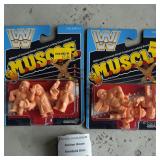WWE M.U.S.C.L.E. 3-Packs Lot of 2 (Sealed)