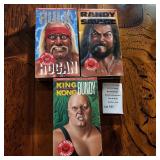 3 WWF Wrestling Superstar VHS Tapes