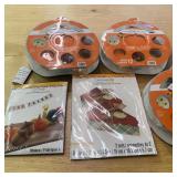 Thanksgiving & Halloween Craft & Decor Lot (NEW)