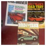 Vintage Car Magazine Lot