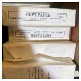8-1/2' x 11' White Copy Paper Ream Lot (NOS)