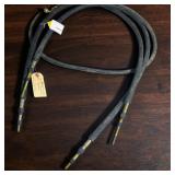 Black Rubber Hydraulic Hose Assembly Lot (NOS)