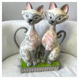 Jim Shore Disney Siamese Cats Scheming Suitor Fig
