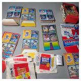 Vintage Fleer & Topps Baseball Card Boxes/Wrappers