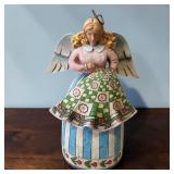 Jim Shore Sew 'Til You're Aglow' Angel Figurine
