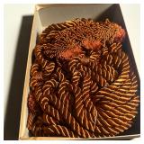 Rust Colored Drape Passementerie Tassel Tiebacks