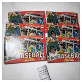 1982 Fleer Baseball Logo Sticker & Stamp Album Lot