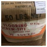 50 LB BOX 7D 2-1/4' x .115 Hardened Steel Nails