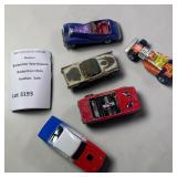 Vintage Hot Wheel Die Cast Car ot of 4