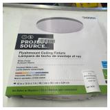 Project Source LED Flushmount Ceiling Fixture