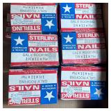Sterling Galvanized Roofing Nails Lot of 6