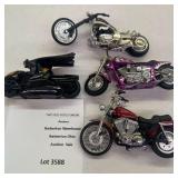 Toy Motorcycle Lot of 5