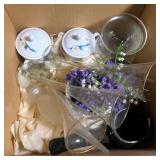 Glass/Home Decor Lot