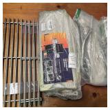 Gas Grill Burner & Stainless Steel Cooking Grates