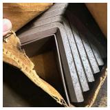 Johns Manville Baseboard Rubber Corners (NOS)