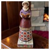 Jim Shore 'And God Bless You' Girl Caroler Figure