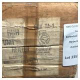 Berko HUH TA-1 Single Pole Thermostat Lot (NOS)