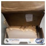 White Plastic Coated Takeout/Slider BoxBulk Lot