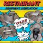 Restaurant Equipment Clearance Sale!