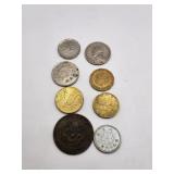 LOT OF FOREIGN COINS