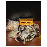 HUGE LOT OF JEWERLY . UNSEARCHED. WITH WATERMAN