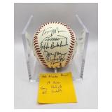 1988 MILWAUKEE BREWERS TEAM SIGNED BASEBALL 19