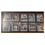 LOT OF 1986 O-PEE-CHEE H.O.F. PLAYER CARDS. CLEAN