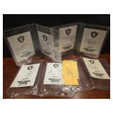 LOT OF VINTAGE RAIDERS AUTOGRAPHS!