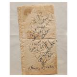 MICKEY MANTLE / MOVIE STARS AND MORE AUTOGRAPHS