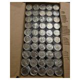 50 BANK SEALED HALF DOLLAR PIECES IN ORIGINAL BOX