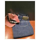 DOLCE & GABBANA JEANS AND SUPREME HAT.