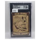 1974 OSCAR CHARLESTON ROOKIE CARD. 8.5! VERY RARE