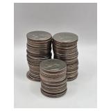 LOT OF 65 1960s US QUARTERS. DATES 1965-1969