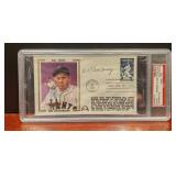 BILL TERRY SIGNED FIRST DAY COVER PSA CERTIFIED