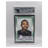 RARE 2002 LEBRON JAMES ROOKIE REVIEW CARD!