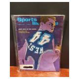 RARE 1965 SPORTS ILLUSTRATED. JERRY WEST COVER