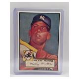 1988 BASEBALL CARD MAGAZINE MICKEY MANTLE ROOKIE