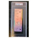 1984 OLYMPIC BASKETBALL TICKET / PSA 9