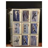 1992 PANINI WINGS OF FIRE COMPLETE 100 CARD SET.