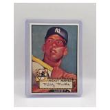 1988 BASEBALL CARD MAGAZINE MICKEY MANTLE ROOKIE