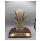 1972 OMAHA ROYALS TEAM SIGNED BASEBALL. RARE!