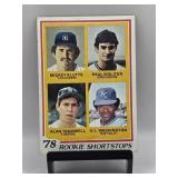 1978 TOPPS PAUL MOLITOR ROOKIE CARD