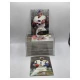 1996 FLEER METAL NFL COMPLETE 150 CARD SET. VERY