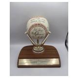 1976 OMAHA ROYALS TEAM SIGNED BASEBALL. RARE!