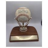 1975 OMAHA ROYALS TEAM SIGNED BASEBALL. RARE