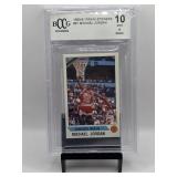 1990 PANINI MICHAEL JORDAN STICKER. BECKETT 10!