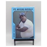 ULTRA RARE 1985 JIM MOORE MINOR LEAGUE FT MYERS